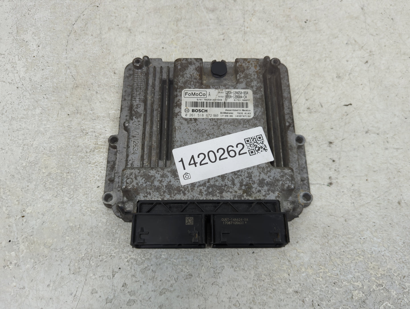 2015-2018 Ford Edge PCM Engine Control Computer ECU ECM PCU OEM P/N:G2GA-12A650-BSA FB5A-12B684-CA Fits OEM Used Auto Parts 
