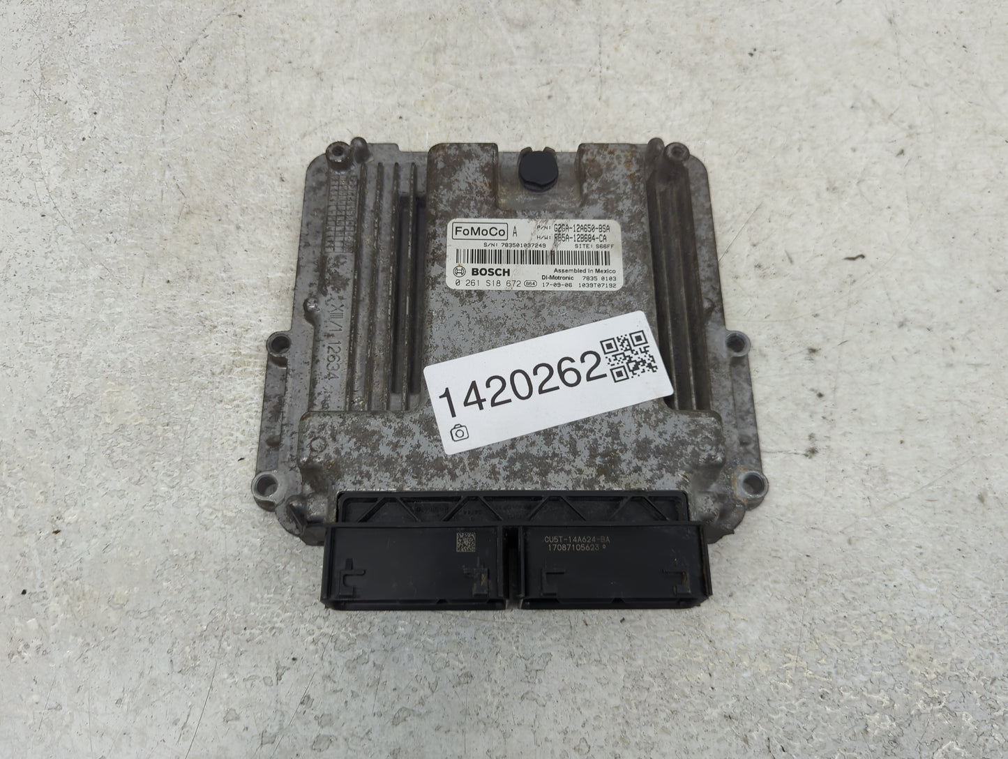2015-2018 Ford Edge PCM Engine Control Computer ECU ECM PCU OEM P/N:G2GA-12A650-BSA FB5A-12B684-CA Fits OEM Used Auto Parts 