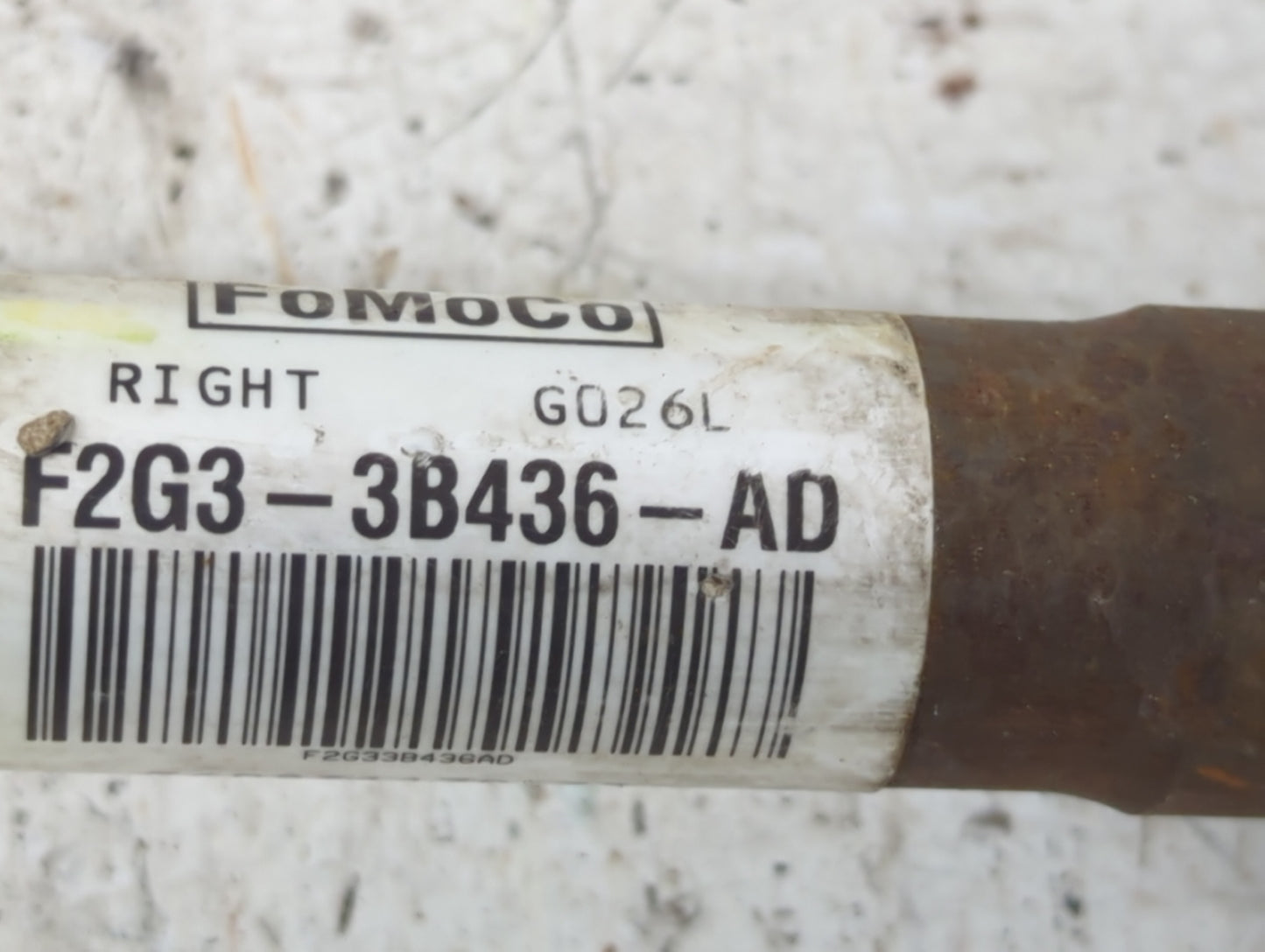 2015-2018 Ford Edge Axle Shaft Front Passenger Cv C/v - Oemusedautoparts1.com