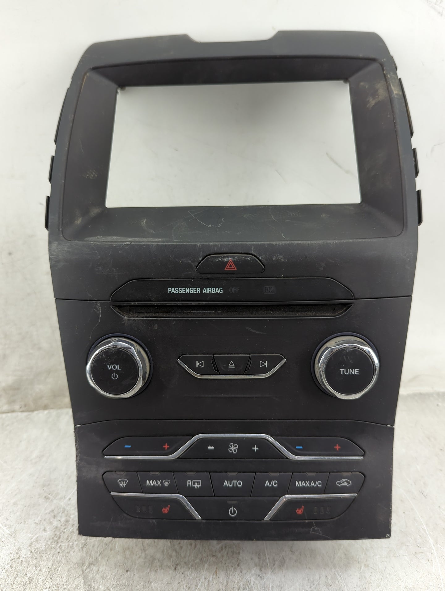 2015-2018 Ford Edge Radio AM FM Cd Player Receiver Replacement P/N:FT4T-18E245-BP Fits Fits 2015 2016 2017 2018 OEM Used Aut