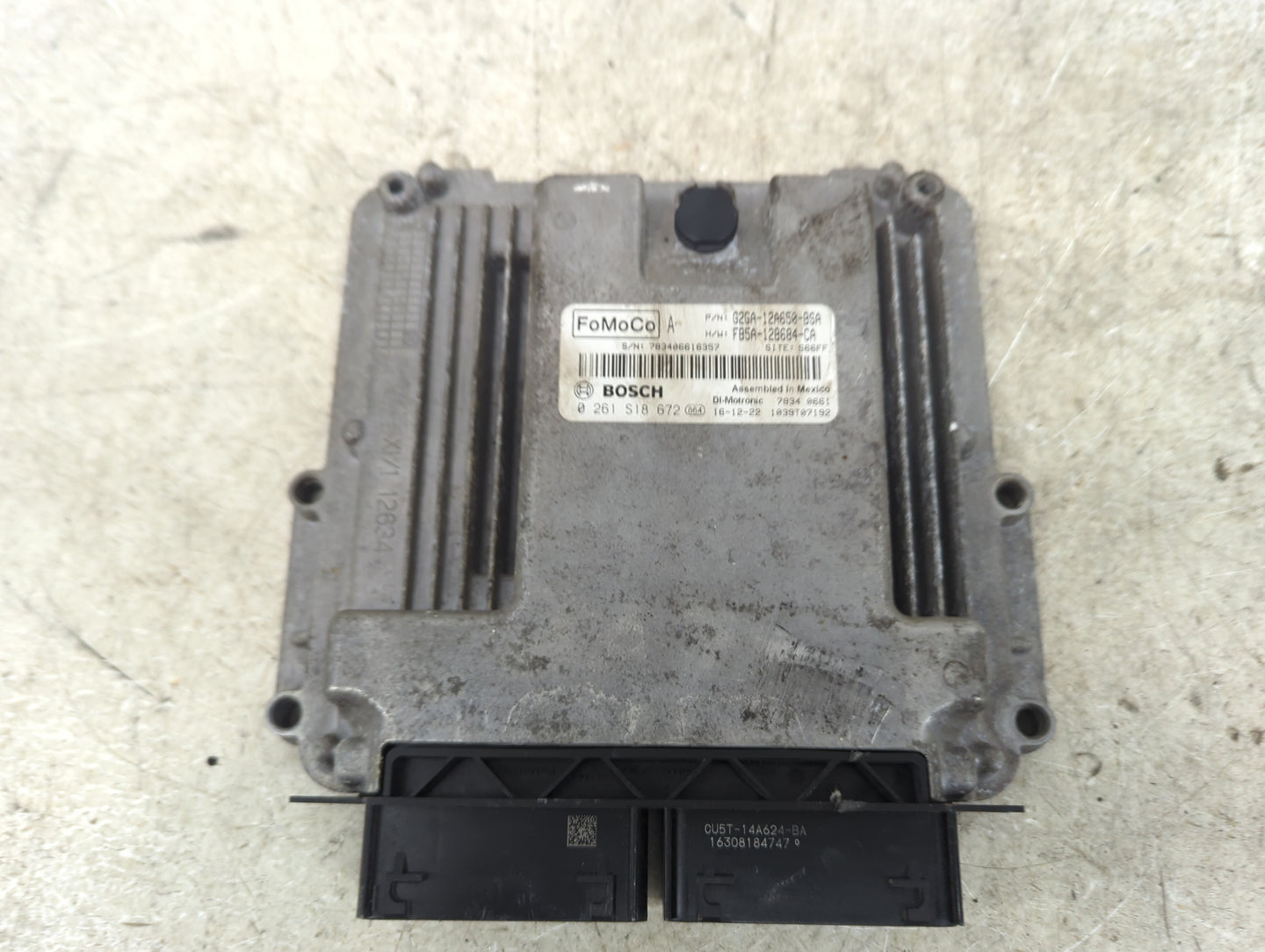 2015-2018 Ford Edge PCM Engine Control Computer ECU ECM PCU OEM P/N:G2GA-12A650-BSA FB5A-12B684-CA Fits OEM Used Auto Parts 