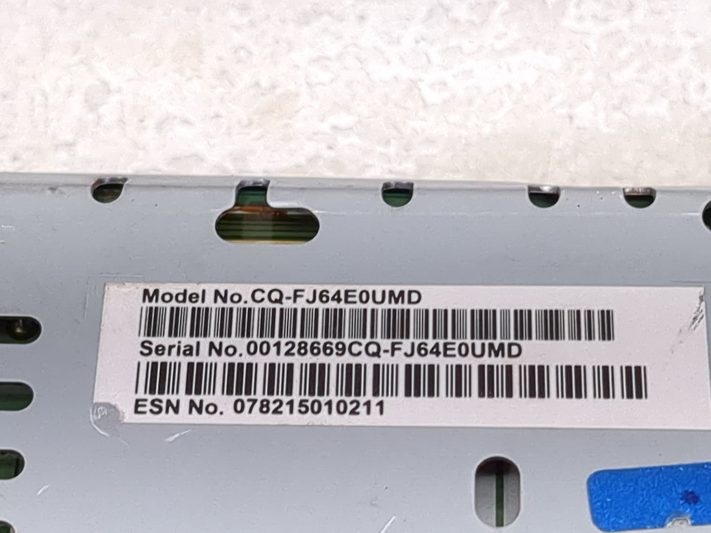 2015-2018 Ford Edge Radio AM FM Cd Player Receiver Replacement P/N:CQ-FJ64E0UMD FT4T-19C107-F Fits Fits 2015 2016 2017 2018 