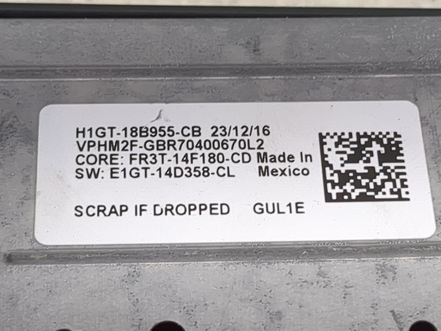 2016-2018 Ford Edge Information Display Screen 1494808 - Oemusedautoparts1.com
