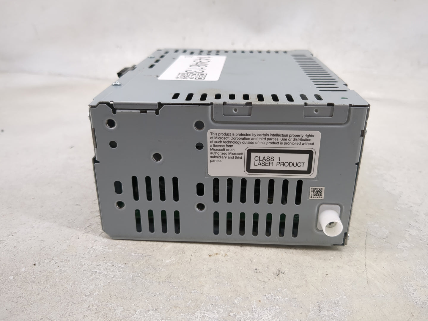 2015-2018 Ford Edge Radio AM FM Cd Player Receiver Replacement P/N:CQ-JJ64E0UMD Fits Fits 2015 2016 2017 2018 OEM Used Auto 