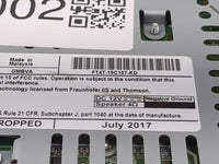2015-2018 Ford Edge Radio AM FM Cd Player Receiver Replacement P/N:FT4T-19C107-KD GMBVA Fits Fits 2015 2016 2017 2018 OEM Us