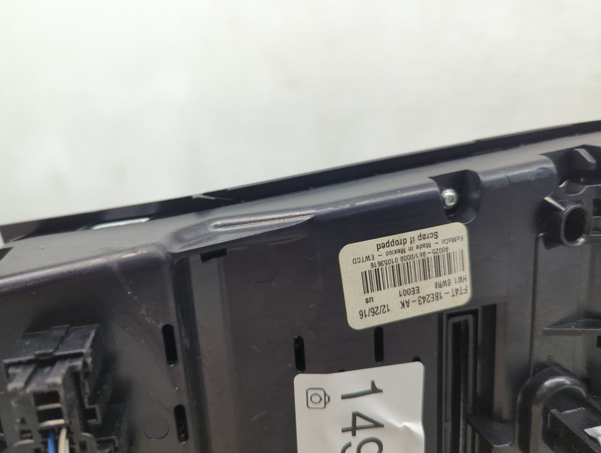 2015-2018 Ford Edge Radio Control Panel 1496263 - Oemusedautoparts1.com