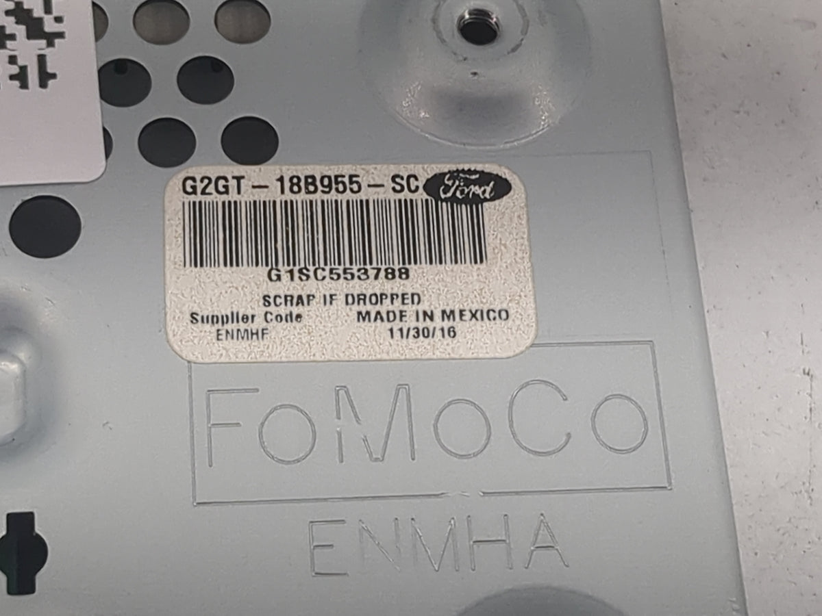 2016-2018 Ford Edge Information Radio Display Screen 1516936 - Oemusedautoparts1.com