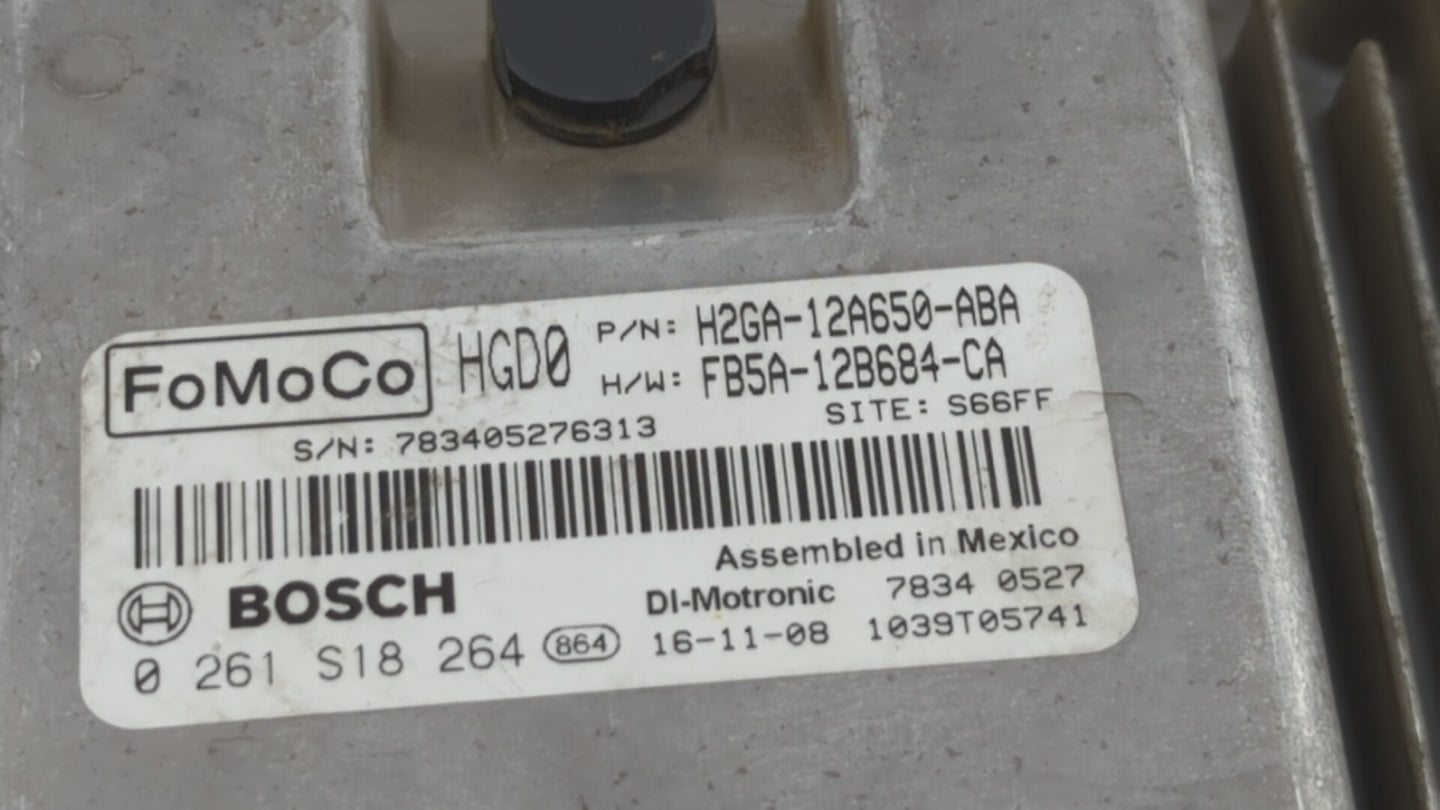 2015-2018 Ford Edge PCM Engine Control Computer ECU ECM PCU OEM P/N:GB5A-12A650-YA F2GA-12A650-AAE Fits OEM Used Auto Parts 