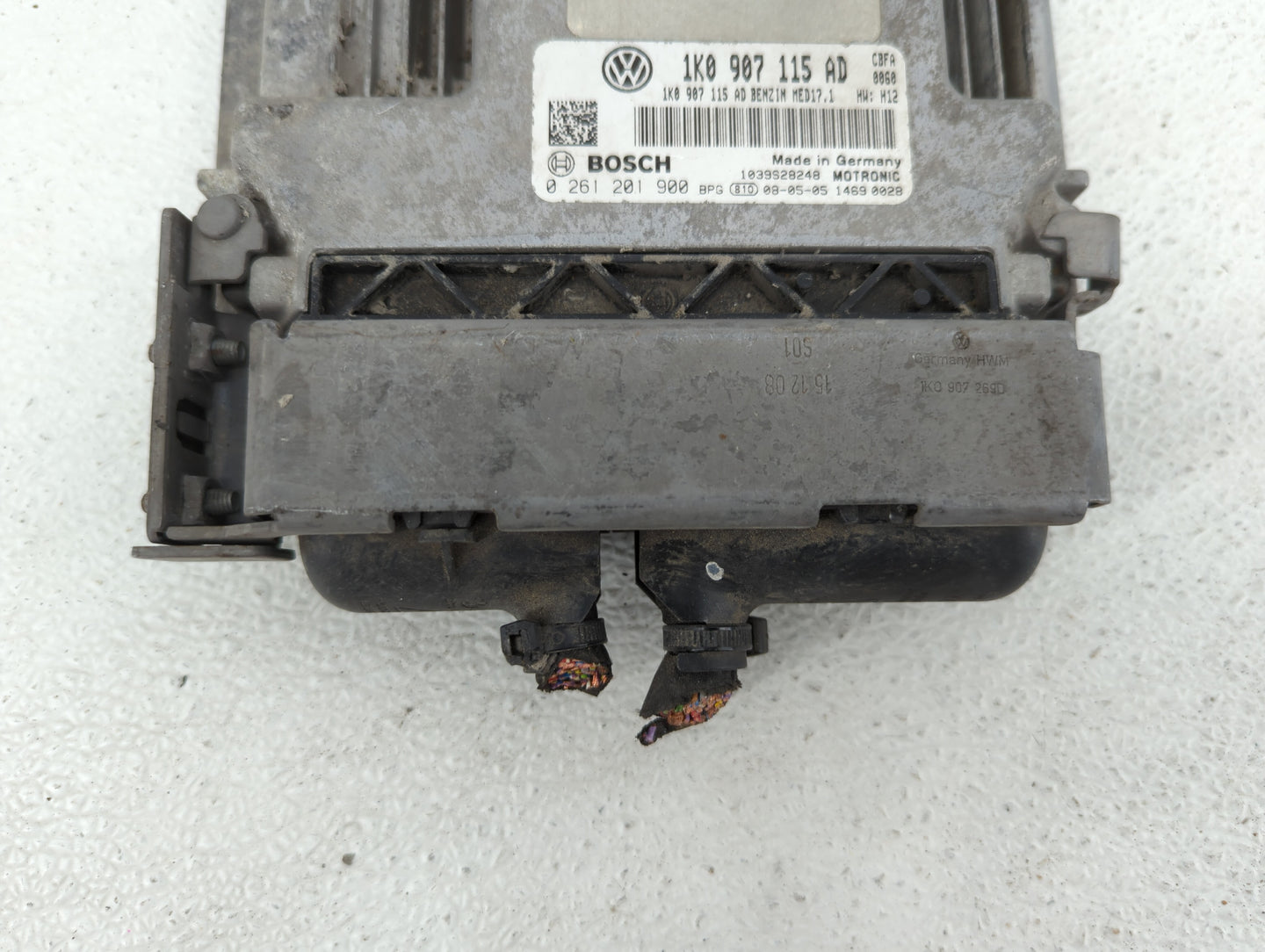2015-2018 Ford Edge PCM Engine Control Computer ECU ECM PCU OEM P/N:1KO 907 115 AD F2GA-12A650-BPC Fits OEM Used Auto Parts 