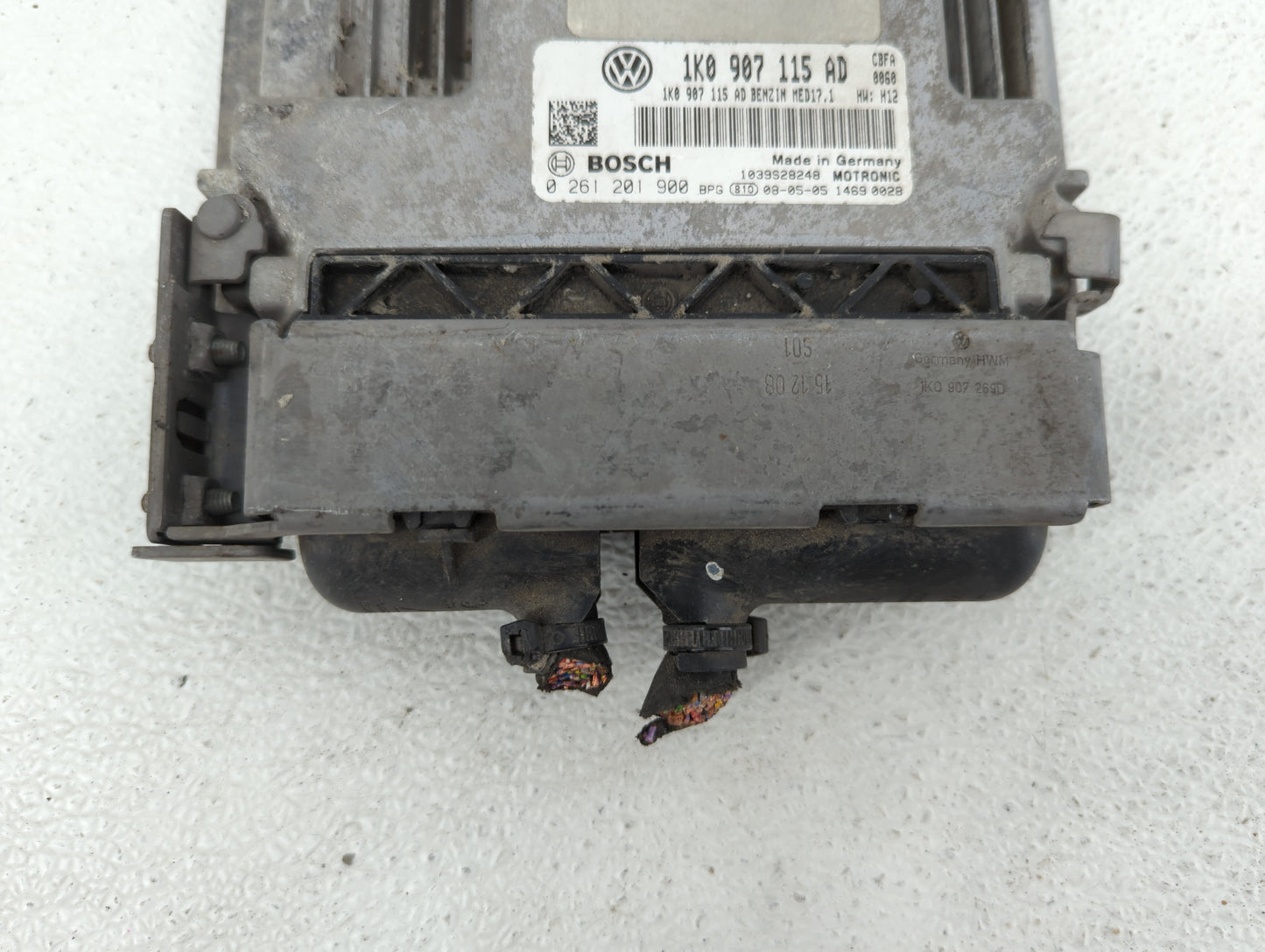 2015-2018 Ford Edge PCM Engine Control Computer ECU ECM PCU OEM P/N:1KO 907 115 AD F2GA-12A650-BPC Fits OEM Used Auto Parts 