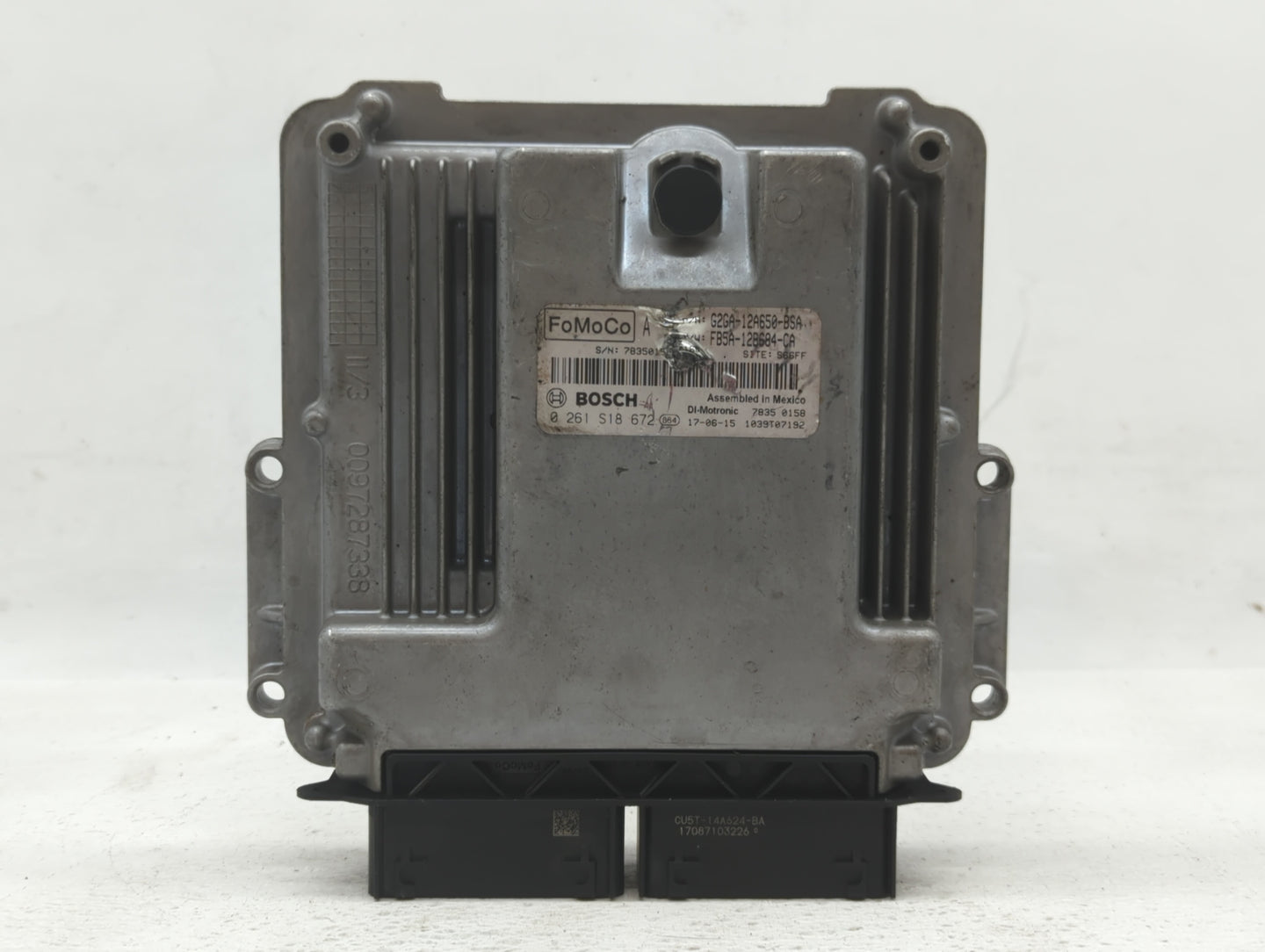 2015-2018 Ford Edge PCM Engine Control Computer ECU ECM PCU OEM P/N:FB5A-12A684-CA G2GA-12A650-BSA Fits OEM Used Auto Parts 