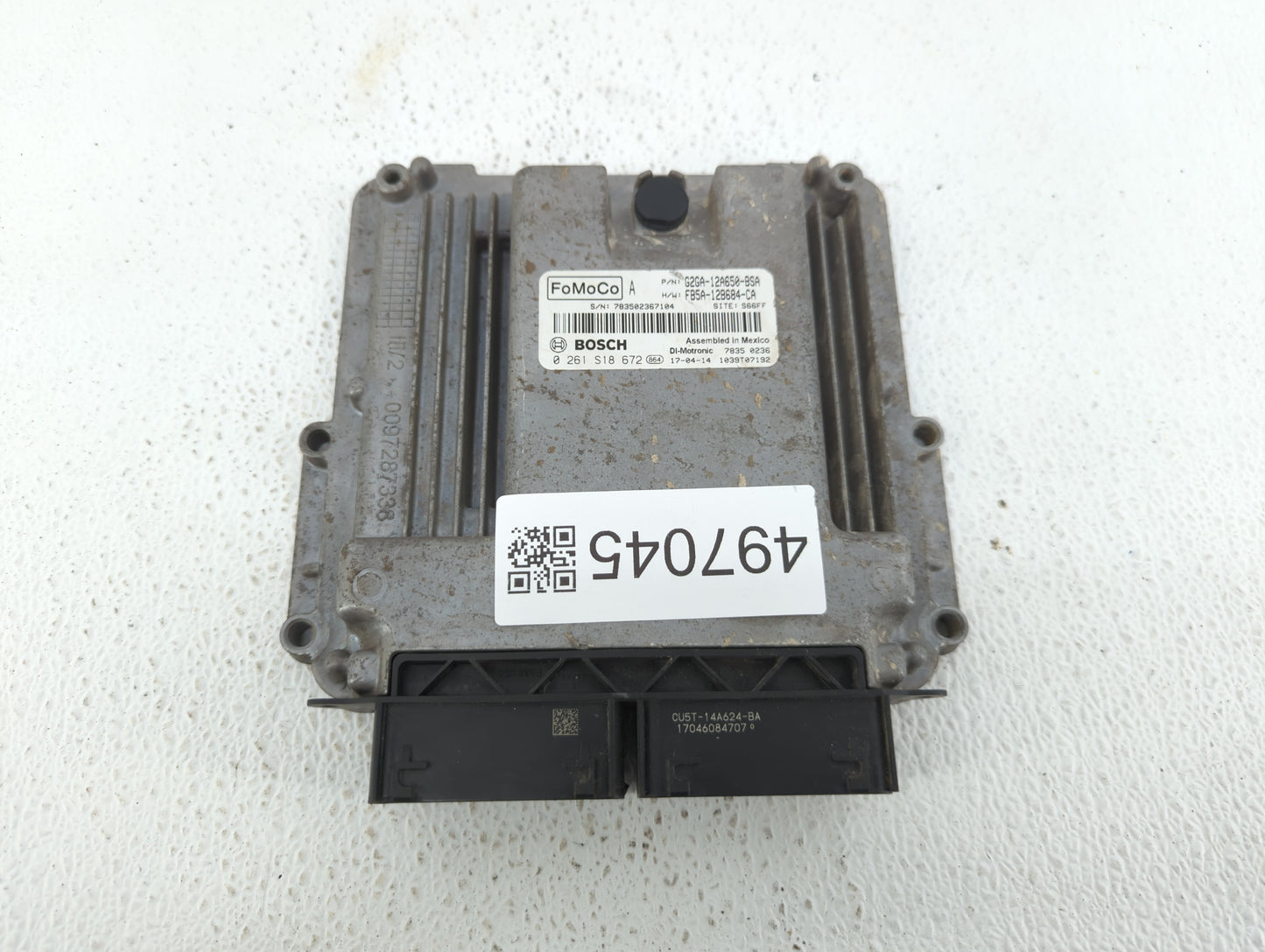 2015-2018 Ford Edge PCM Engine Control Computer ECU ECM PCU OEM P/N:FB5A-12B684-CA G2GA-12A650-BSA Fits OEM Used Auto Parts 