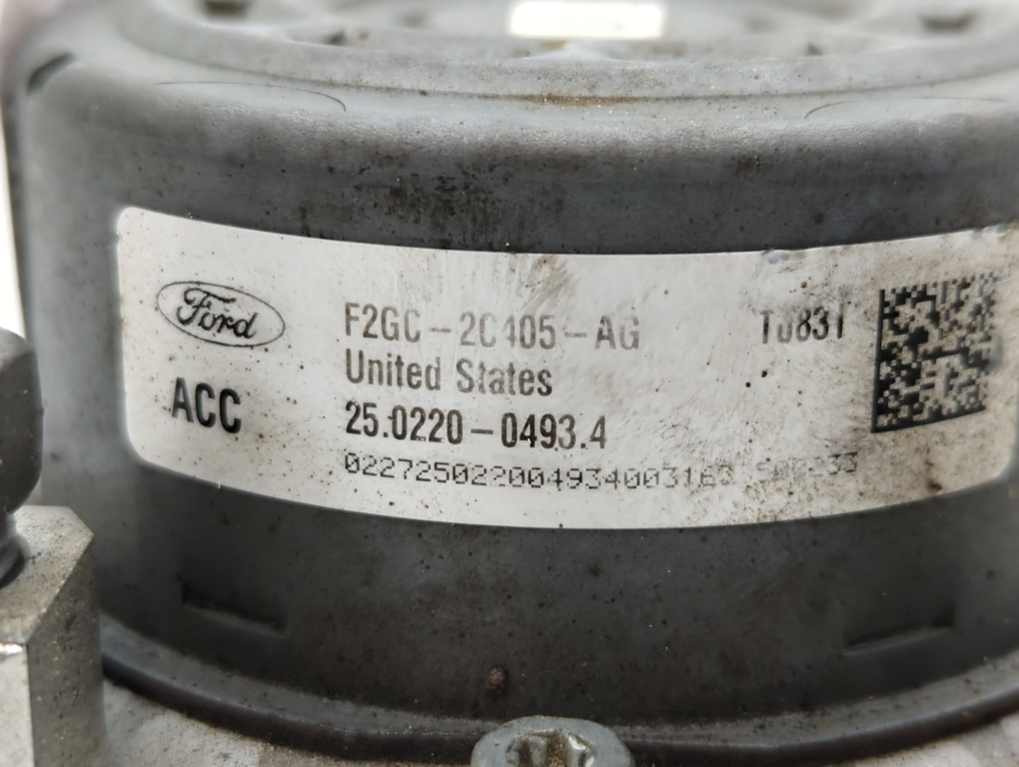 2015-2018 Ford Edge ABS Pump Control Module Replacement P/N:F2GC-2C405-AG F2GC-2C405-AK Fits Fits 2015 2016 2017 2018 OEM Us