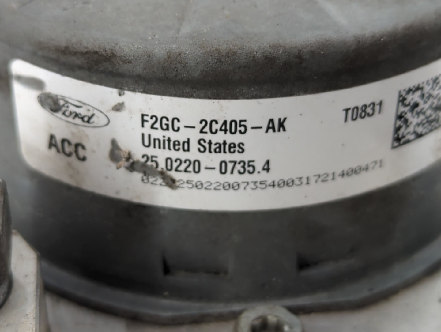 2015-2018 Ford Edge ABS Pump Control Module Replacement P/N:F2GC-2C405-AK Fits Fits 2015 2016 2017 2018 OEM Used Auto Parts 