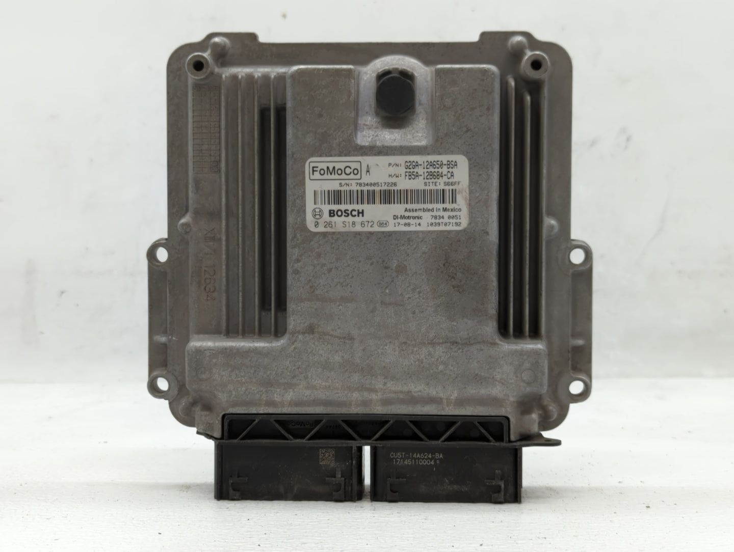 2015-2018 Ford Edge PCM Engine Control Computer ECU ECM PCU OEM P/N:CU5T-14A624-BA Fits Fits 2015 2016 2017 2018 2019 OEM Us