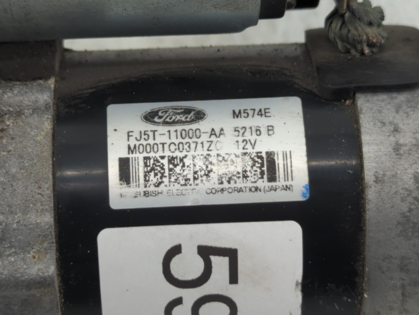 2014-2018 Ford Edge Car Starter Motor Solenoid OEM P/N:M000TC0371ZC FJ5T-11000-AA Fits OEM Used Auto Parts - Oemusedautopart