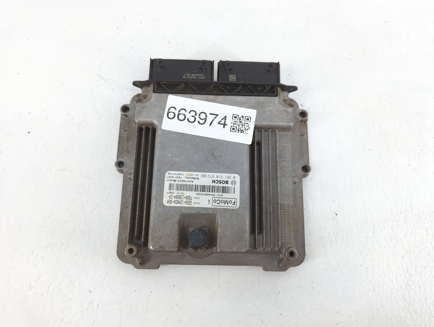 2015-2018 Ford Edge PCM Engine Control Computer ECU ECM PCU OEM P/N:FB5A-12B684-CA G2GA-12A650-BSA Fits OEM Used Auto Parts 