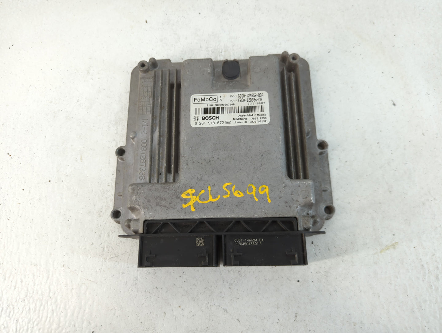 2015-2018 Ford Edge PCM Engine Control Computer ECU ECM PCU OEM P/N:G2GA-12A650-BSA Fits Fits 2015 2016 2017 2018 2019 OEM U