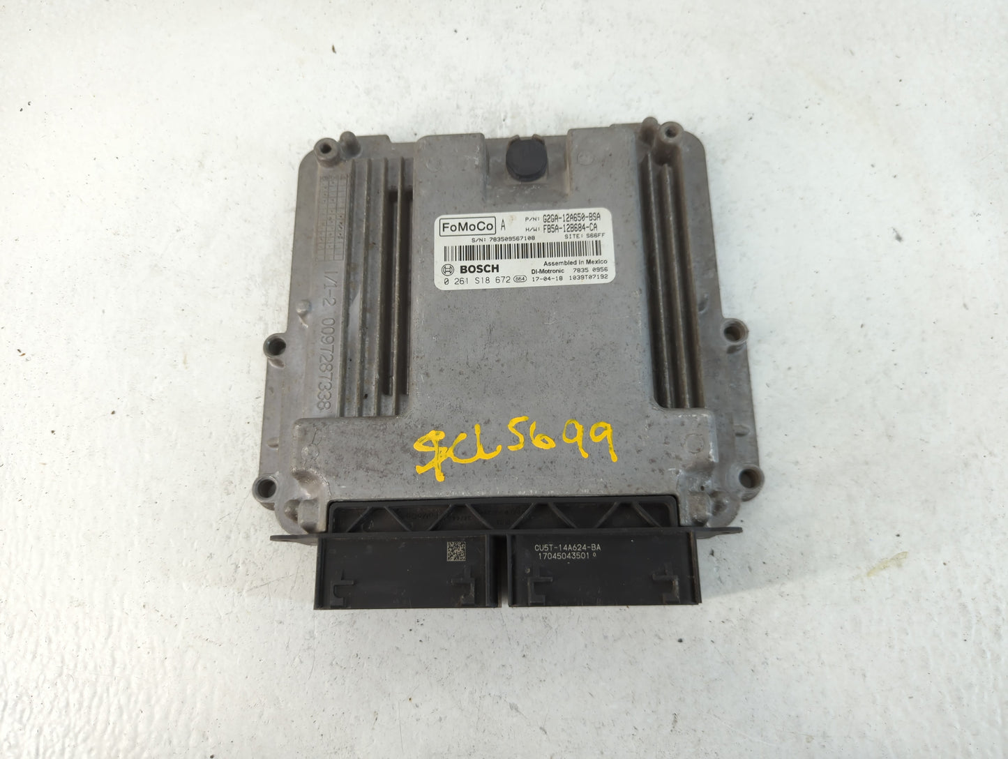 2015-2018 Ford Edge PCM Engine Control Computer ECU ECM PCU OEM P/N:G2GA-12A650-BSA Fits Fits 2015 2016 2017 2018 2019 OEM U