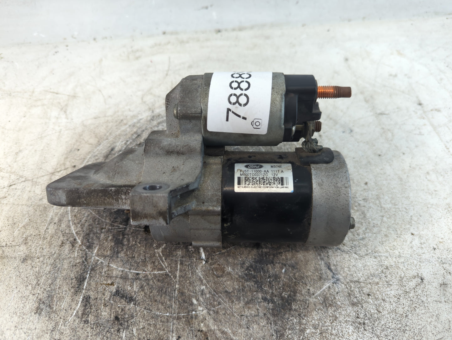 2014-2018 Ford Edge Car Starter Motor Solenoid OEM P/N:M000TC0371ZC FJ5T-11000-AA Fits OEM Used Auto Parts - Oemusedautopart