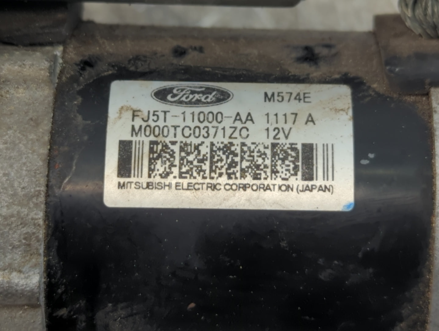2014-2018 Ford Edge Car Starter Motor Solenoid OEM P/N:M000TC0371ZC FJ5T-11000-AA Fits OEM Used Auto Parts - Oemusedautopart