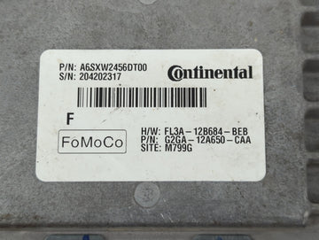 2015-2018 Ford Edge PCM Engine Control Computer ECU ECM PCU OEM P/N:FL3A-12B684-BEB Fits Fits 2015 2016 2017 2018 2019 OEM Used Auto Parts