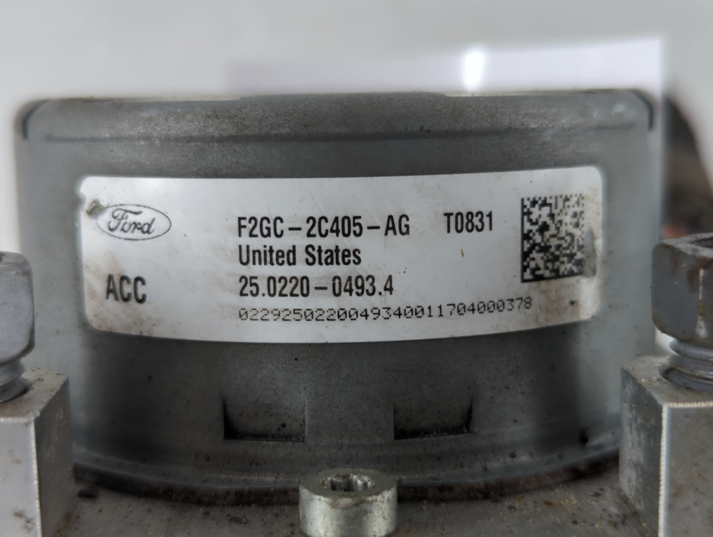 2015-2018 Ford Edge ABS Pump Control Module Replacement P/N:F2GC-2C405-AG Fits Fits 2015 2016 2017 2018 OEM Used Auto Parts 