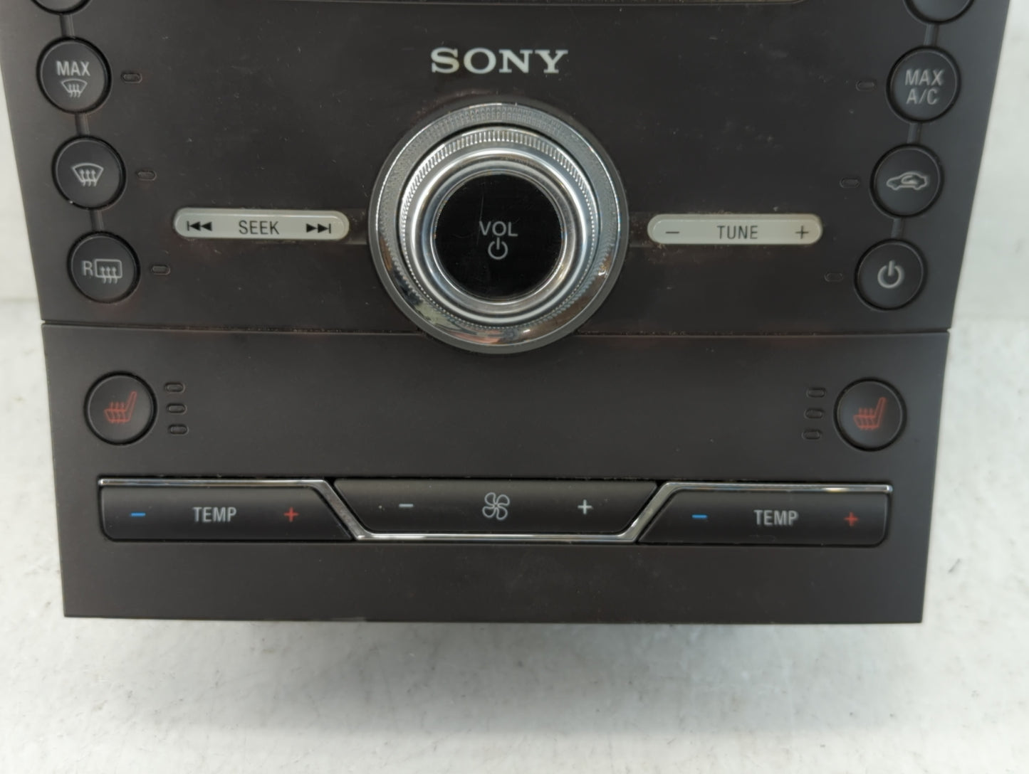 2017-2018 Ford Edge Radio AM FM Cd Player Receiver Replacement P/N:HT4T-18E245-CA Fits Fits 2017 2018 OEM Used Auto Parts - 