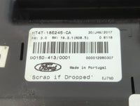 2017-2018 Ford Edge Radio AM FM Cd Player Receiver Replacement P/N:HT4T-18E245-CA Fits Fits 2017 2018 OEM Used Auto Parts - 