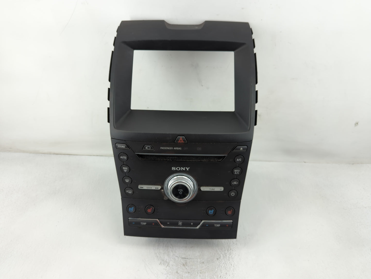 2017-2018 Ford Edge Radio AM FM Cd Player Receiver Replacement P/N:HT4T-18E245-FE HT4T-18E245-FA Fits Fits 2017 2018 OEM Use