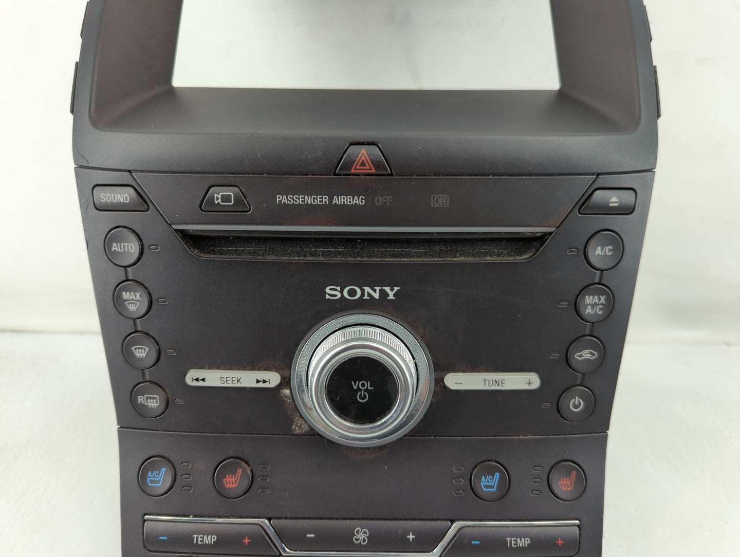 2017-2018 Ford Edge Radio AM FM Cd Player Receiver Replacement P/N:HT4T-18E245-FE HT4T-18E245-FA Fits Fits 2017 2018 OEM Use
