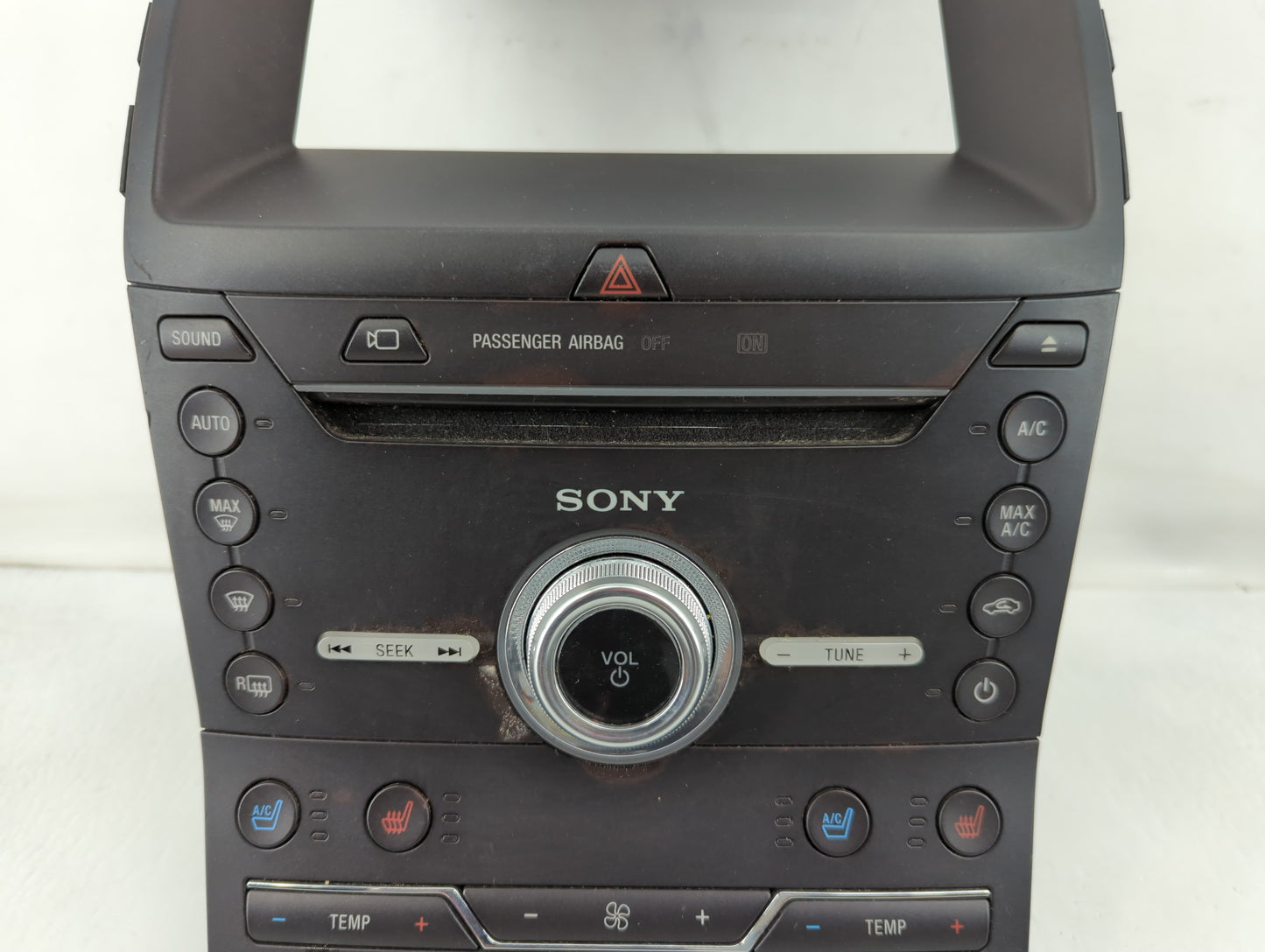 2017-2018 Ford Edge Radio AM FM Cd Player Receiver Replacement P/N:HT4T-18E245-FE HT4T-18E245-FA Fits Fits 2017 2018 OEM Use