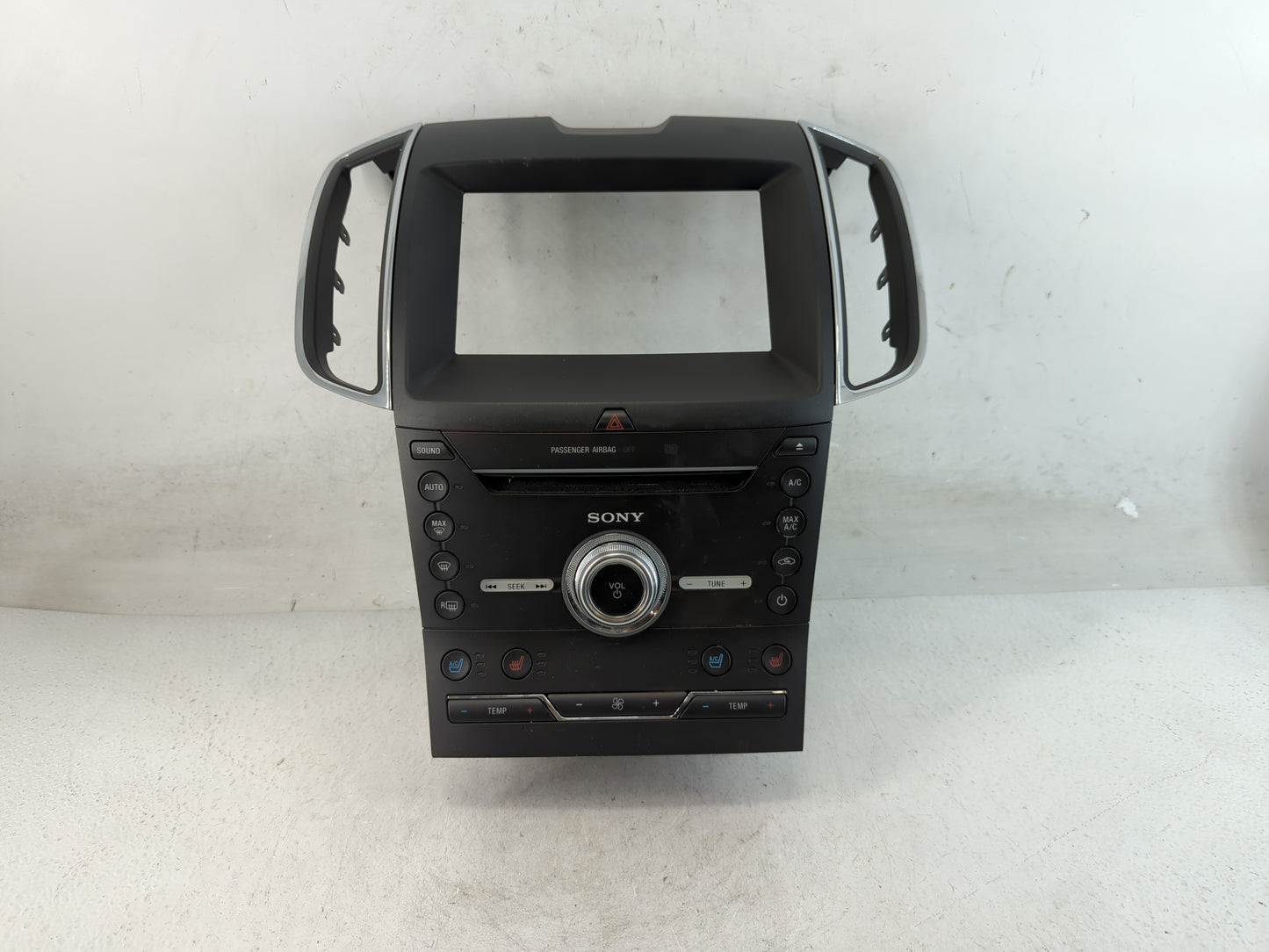 2017-2018 Ford Edge Radio AM FM Cd Player Receiver Replacement P/N:HT4T-18E245-EA Fits Fits 2017 2018 OEM Used Auto Parts - 