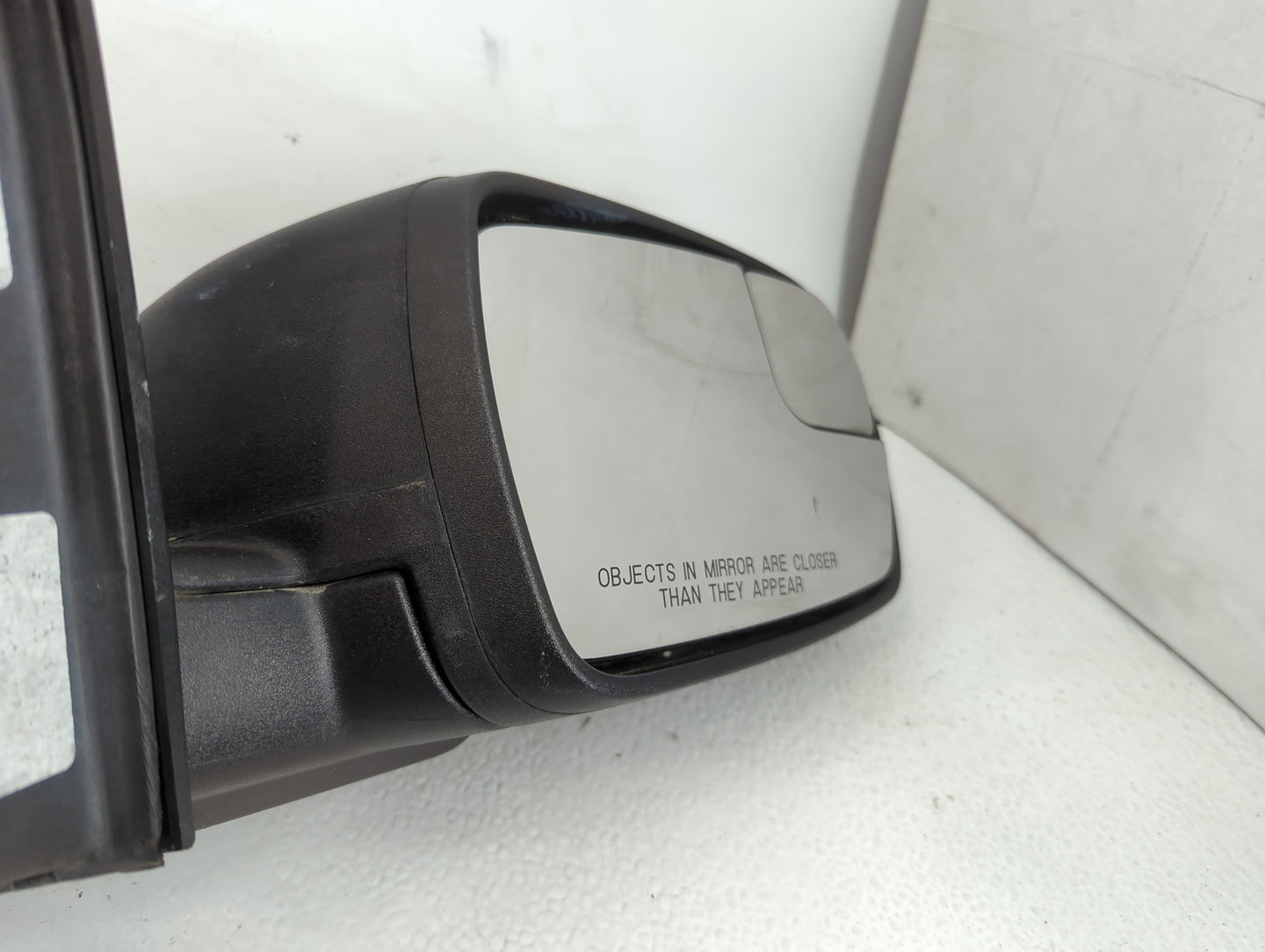 2017 Ford Edge Passenger Right Side View Manual Door Mirror Black - Oemusedautoparts1.com