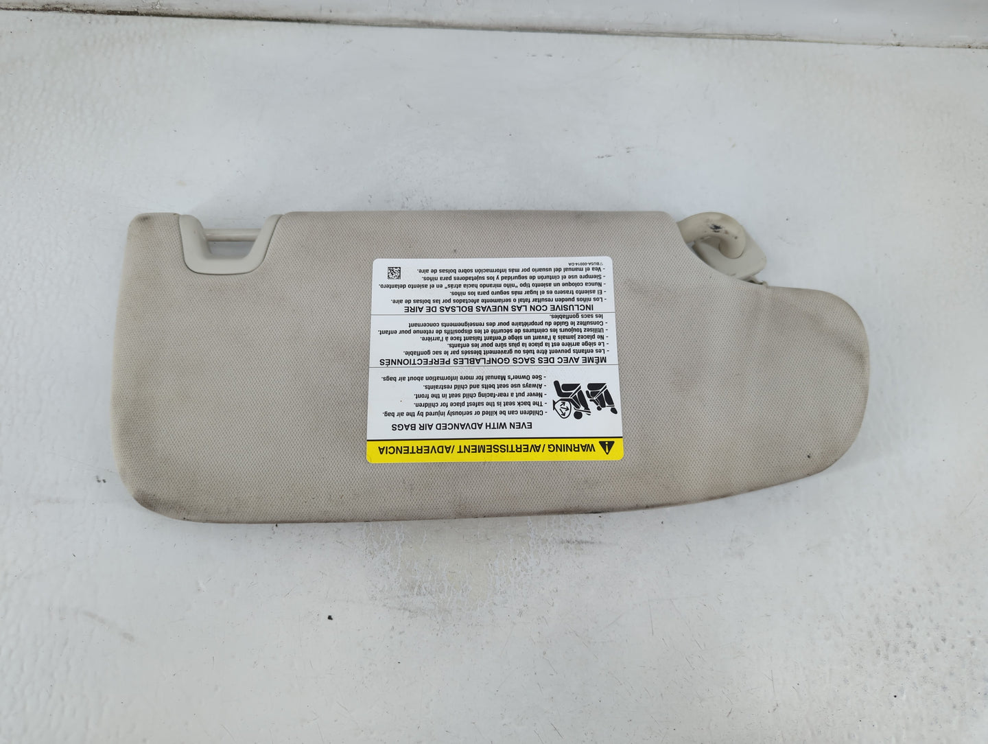 2015-2020 Ford Edge Sun Visor Shade Replacement Passenger Right Mirror Fits Fits 2015 2016 2017 2018 2019 2020 OEM Used Auto