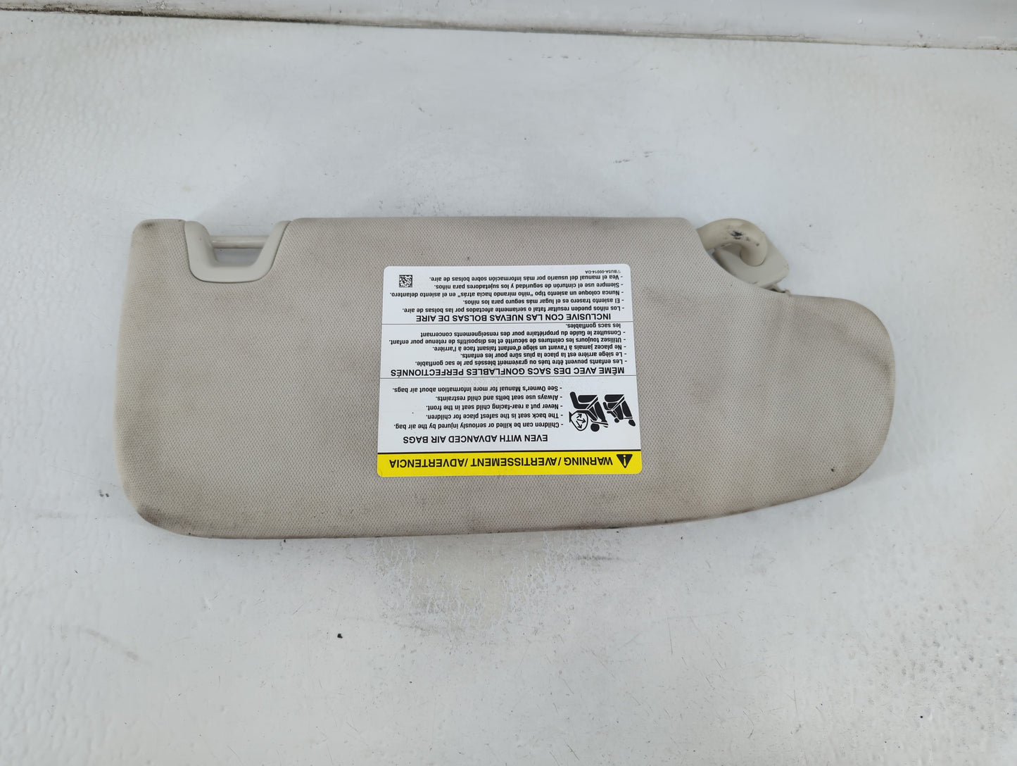 2015-2020 Ford Edge Sun Visor Shade Replacement Passenger Right Mirror Fits Fits 2015 2016 2017 2018 2019 2020 OEM Used Auto