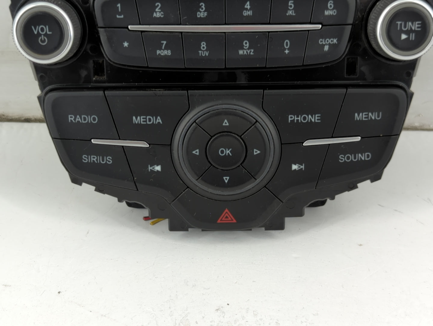 2017-2019 Ford Escape Radio AM FM Cd Player Receiver Replacement P/N:F1ET 18K811 KD Fits Fits 2015 2016 2017 2018 2019 OEM U