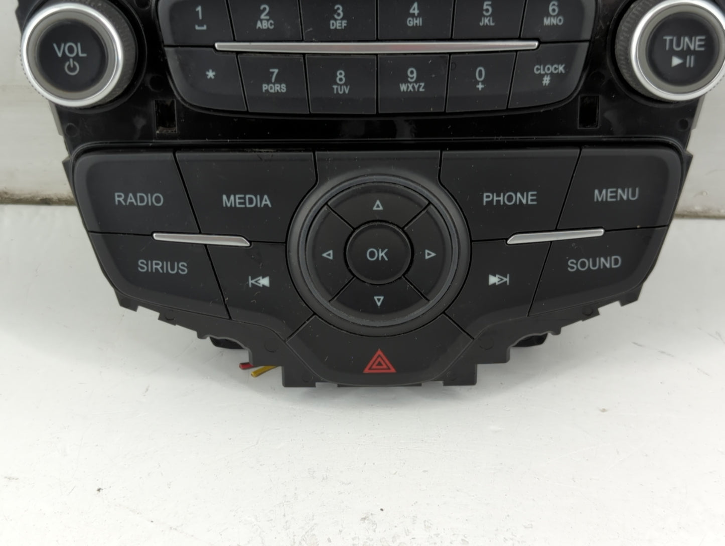 2017-2019 Ford Escape Radio AM FM Cd Player Receiver Replacement P/N:F1ET 18K811 KD Fits Fits 2015 2016 2017 2018 2019 OEM U