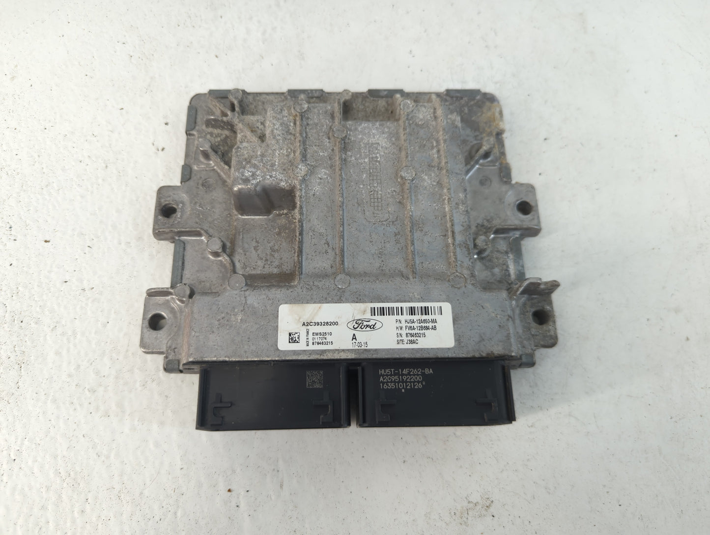 2017-2019 Ford Escape PCM Engine Control Computer ECU ECM PCU OEM P/N:HU5T-14F262-BA FV6A-12B684-AB Fits Fits 2017 2018 2019