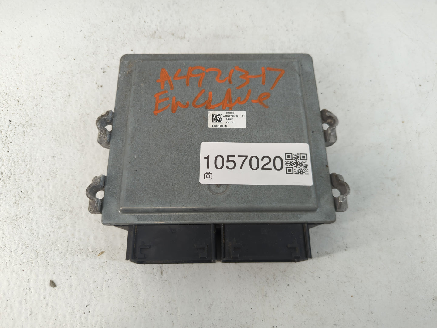 2017-2019 Ford Escape PCM Engine Control Computer ECU ECM PCU OEM P/N:HU5T-14F262-BA FV6A-12B684-AB Fits Fits 2017 2018 2019