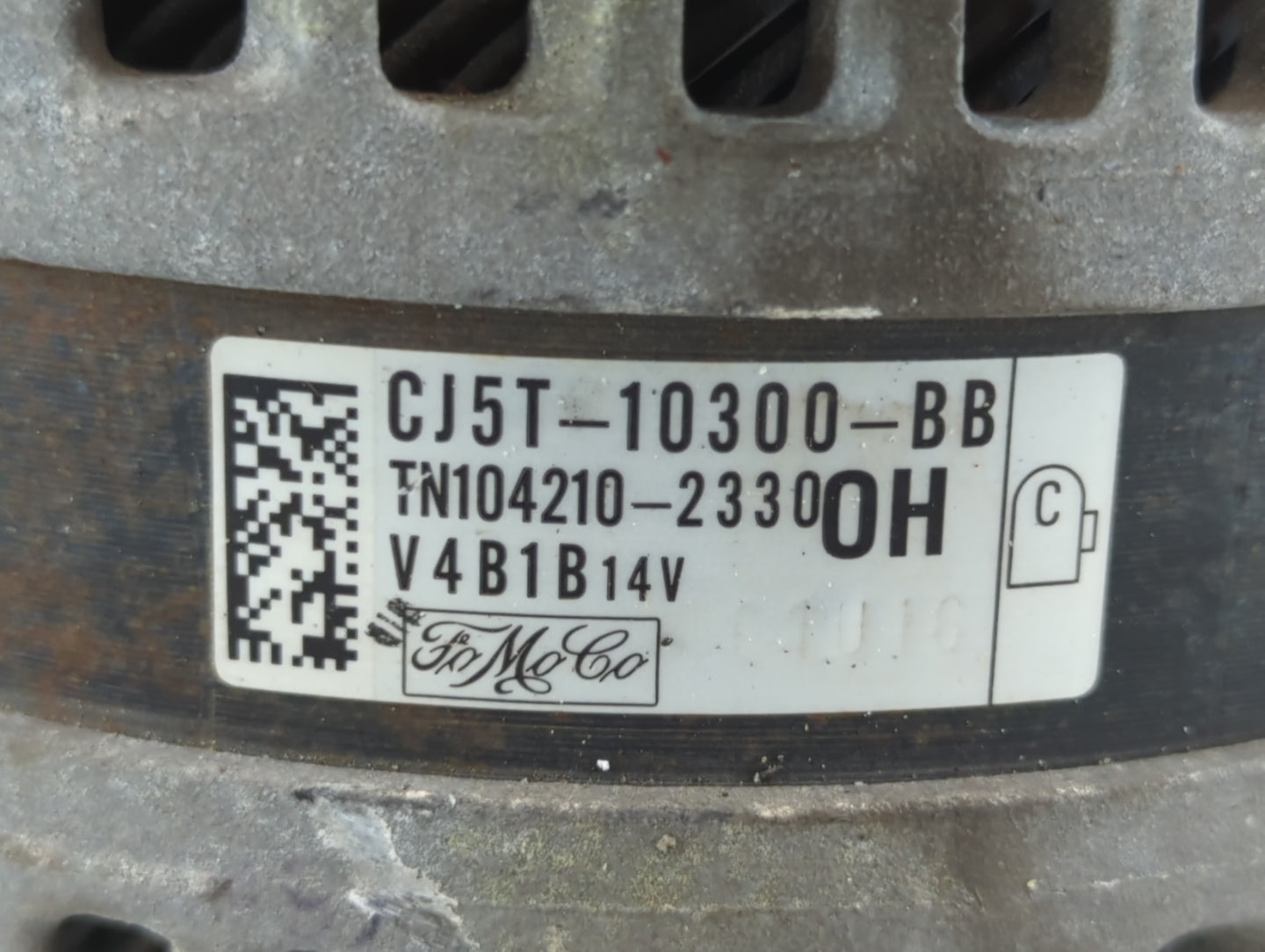 2013-2019 Ford Escape Alternator Replacement Generator Charging Assembly Engine OEM P/N:CJ5T-10300-BB Fits OEM Used Auto Par