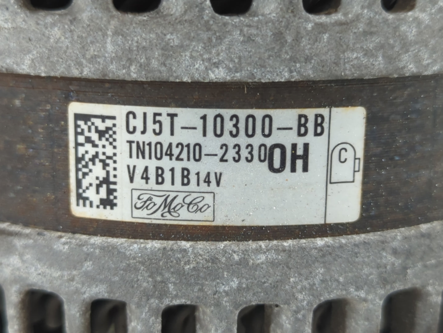 2013-2019 Ford Escape Alternator Replacement Generator Charging Assembly Engine OEM P/N:CJ5T-10300-BB Fits OEM Used Auto Par
