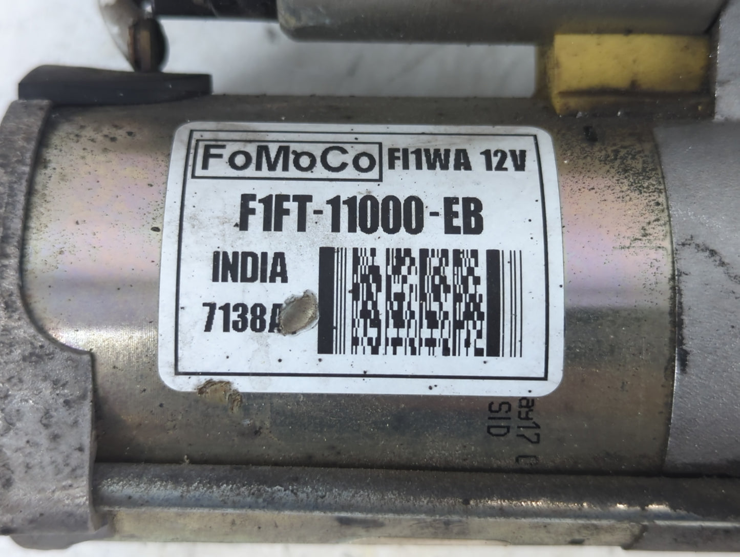 2017-2019 Ford Escape Car Starter Motor Solenoid OEM P/N:F1FT-11000-EB Fits Fits 2017 2018 2019 OEM Used Auto Parts - Oemuse