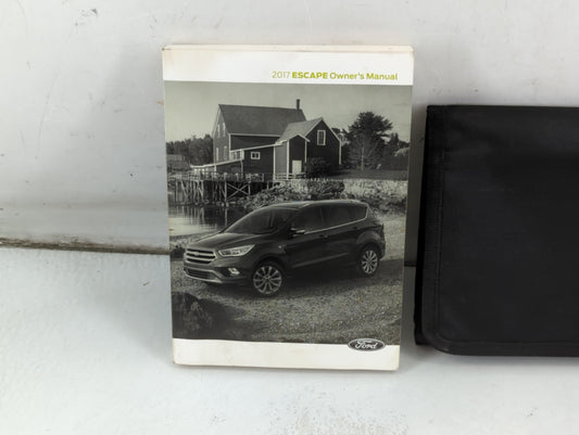 2017 Ford Escape Owners Manual Book Guide P/N:HJ5J 19A321 AD OEM Used Auto Parts