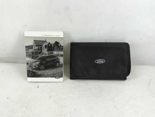2017 Ford Escape Owners Manual Book Guide P/N:HJ5J 19A321 AC OEM Used Auto Parts - Oemusedautoparts1.com