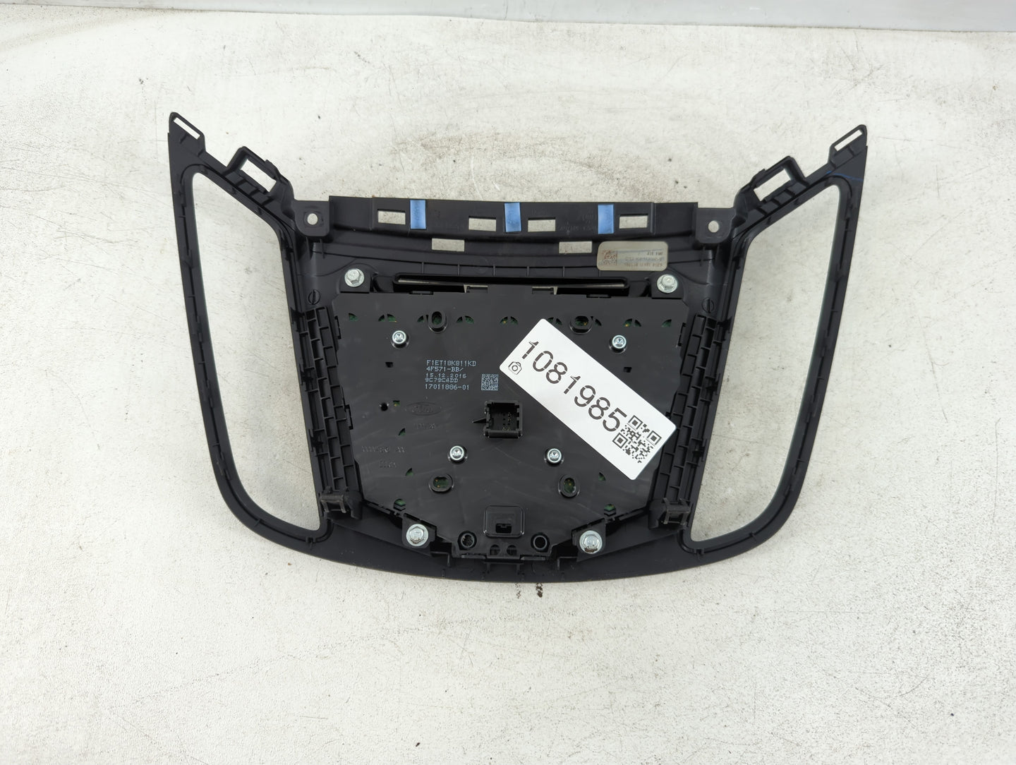 2017-2019 Ford Escape Radio AM FM Cd Player Receiver Replacement P/N:F1ET 18K811 KD Fits Fits 2015 2016 2017 2018 2019 OEM U