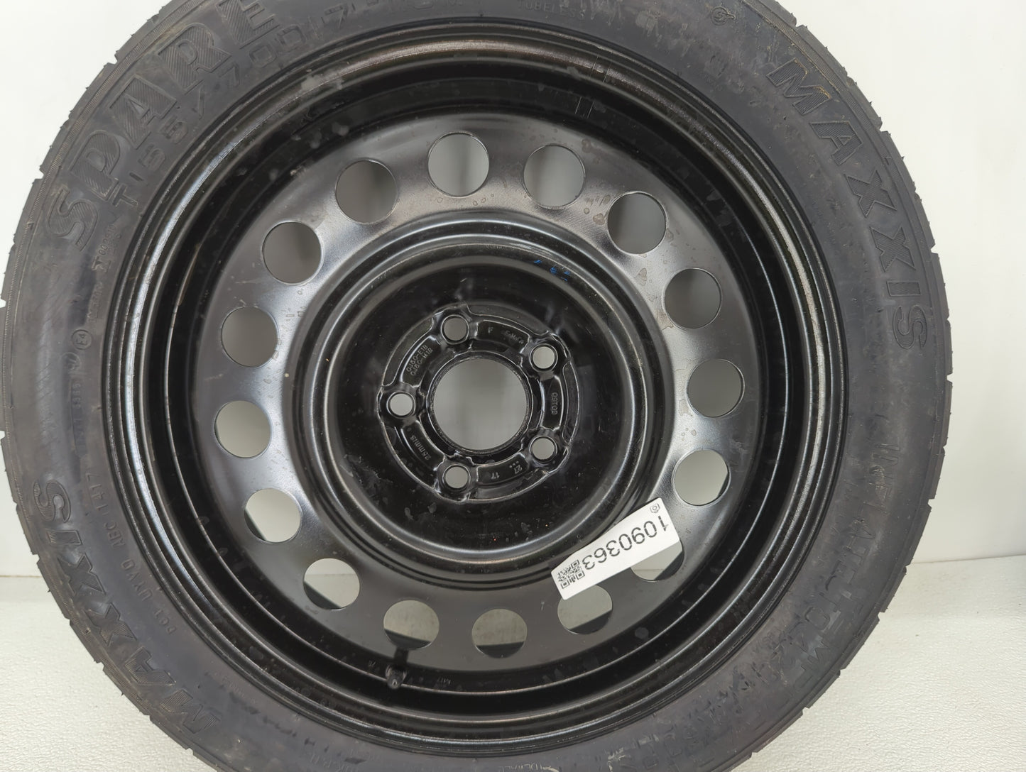 2013-2019 Ford Escape Spare Donut Tire Wheel Rim Oem - Oemusedautoparts1.com