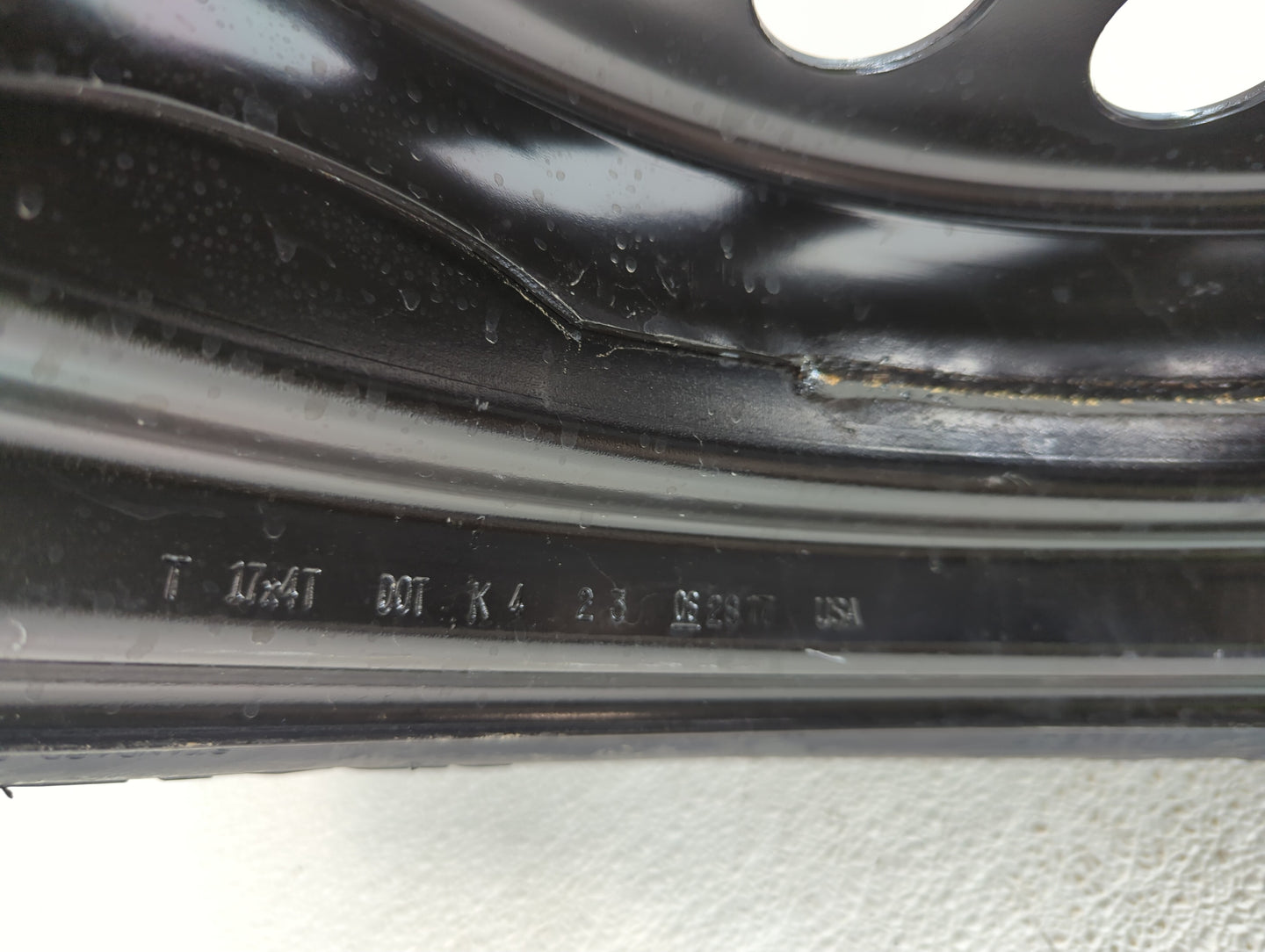 2013-2019 Ford Escape Spare Donut Tire Wheel Rim Oem - Oemusedautoparts1.com