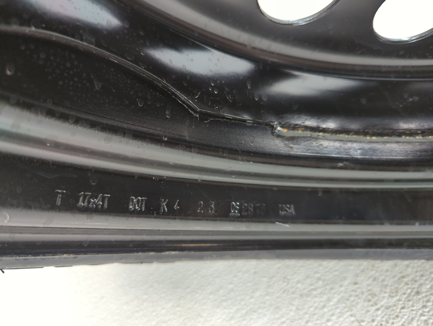 2013-2019 Ford Escape Spare Donut Tire Wheel Rim Oem - Oemusedautoparts1.com