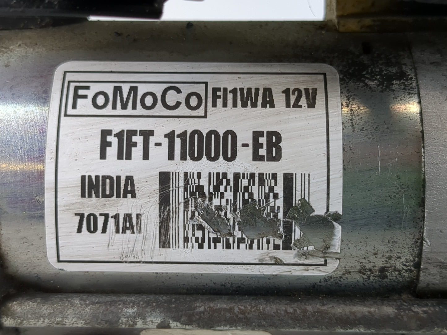 2017-2019 Ford Escape Car Starter Motor Solenoid OEM P/N:F1FT-11000-EB Fits Fits 2017 2018 2019 OEM Used Auto Parts - Oemuse